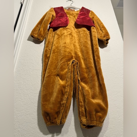 Disney Abu Costume Unisex 18-24 Months Toddler Aladdin Halloween Monkey Bodysuit - Picture 3 of 7